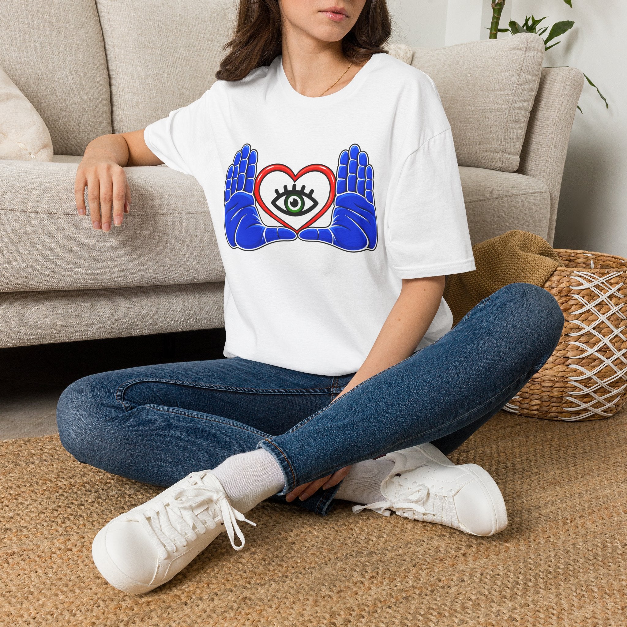 I Love You Visual Puzzle Graphic Tee - Rebus Streetwear T-Shirt | Brutally Honest Print
